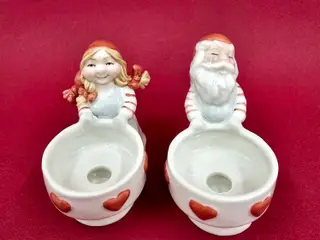 Royal Copenhagen Pixie Nisse Lysestage. 1 Sortering