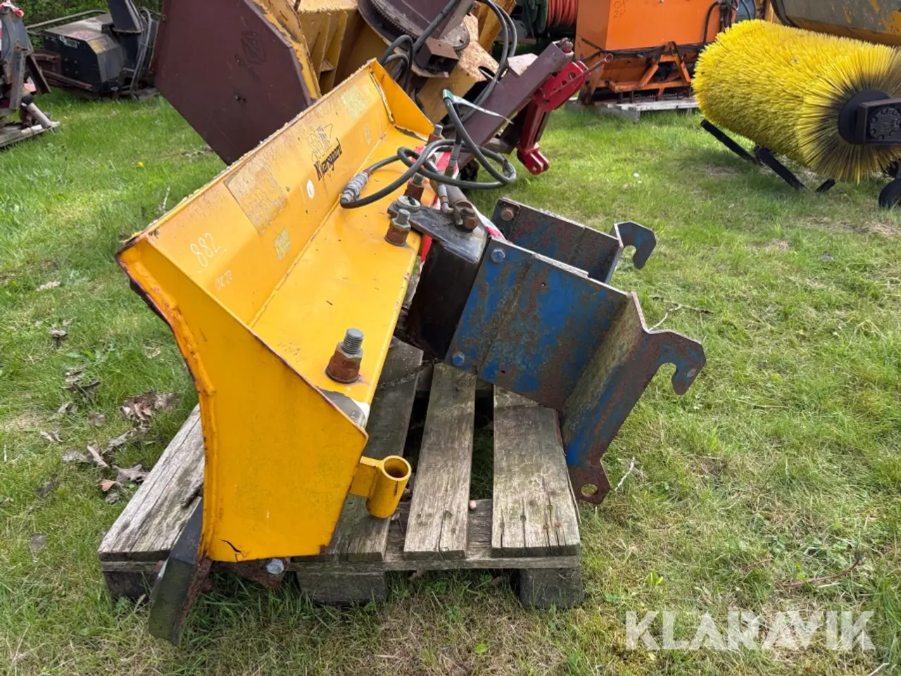 Billede 6 - Skrabeblad med hydraulisk sving SDK Kjærsgaard FS 1500 MK
