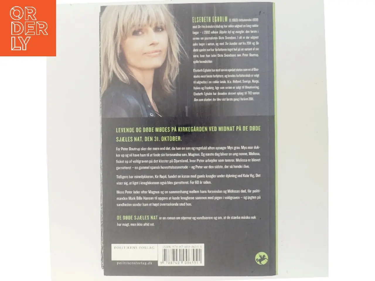Billede 3 - De døde sjæles nat af Elsebeth Egholm (Bog)