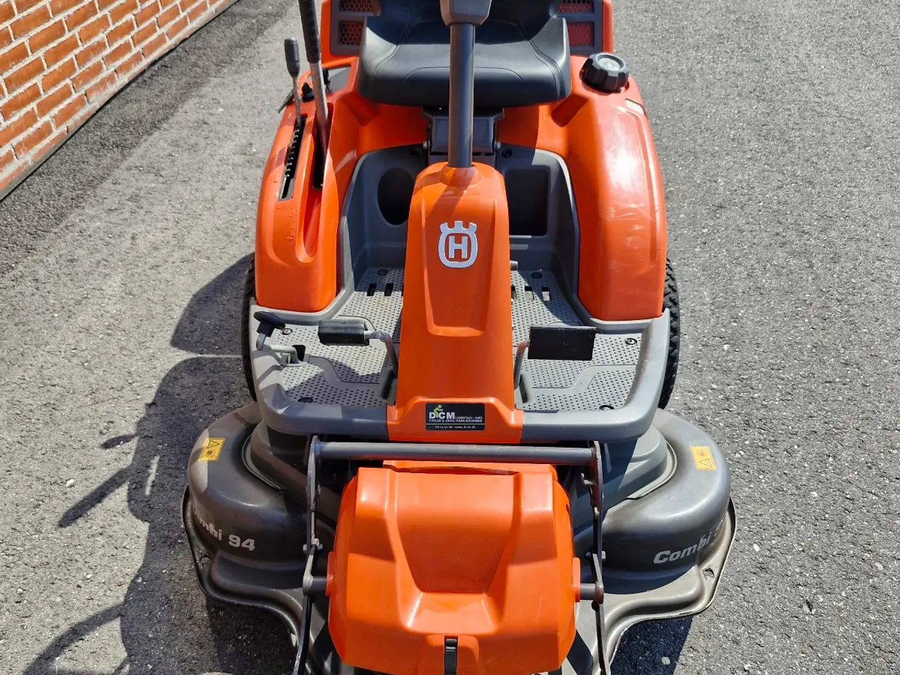 Billede 2 - Husqvarna R213C m. Combi 94 (NY Motor!!)