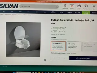 Ridder, Toiletsæde-forhøjer