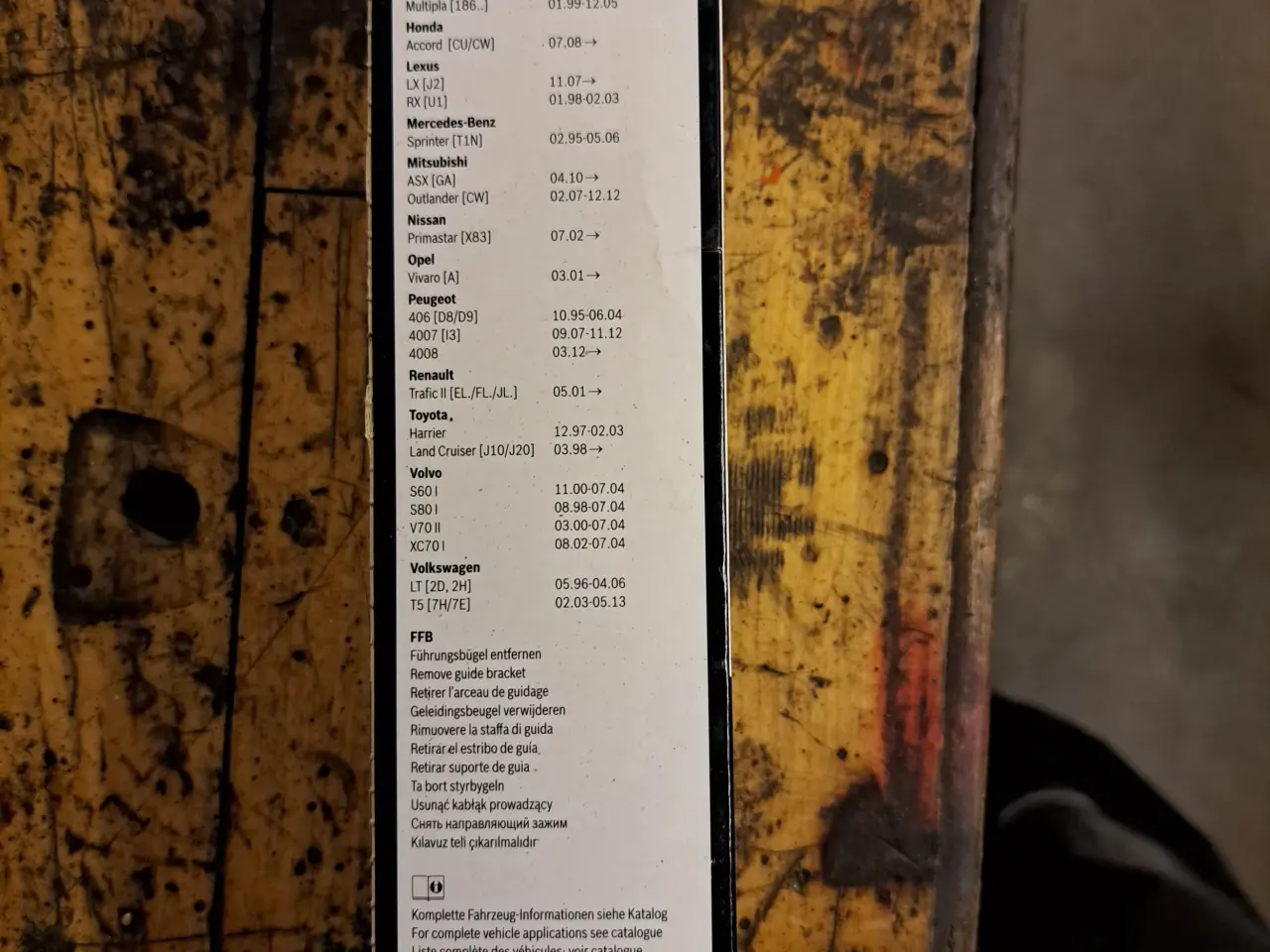Billede 4 - Vindues visker blade