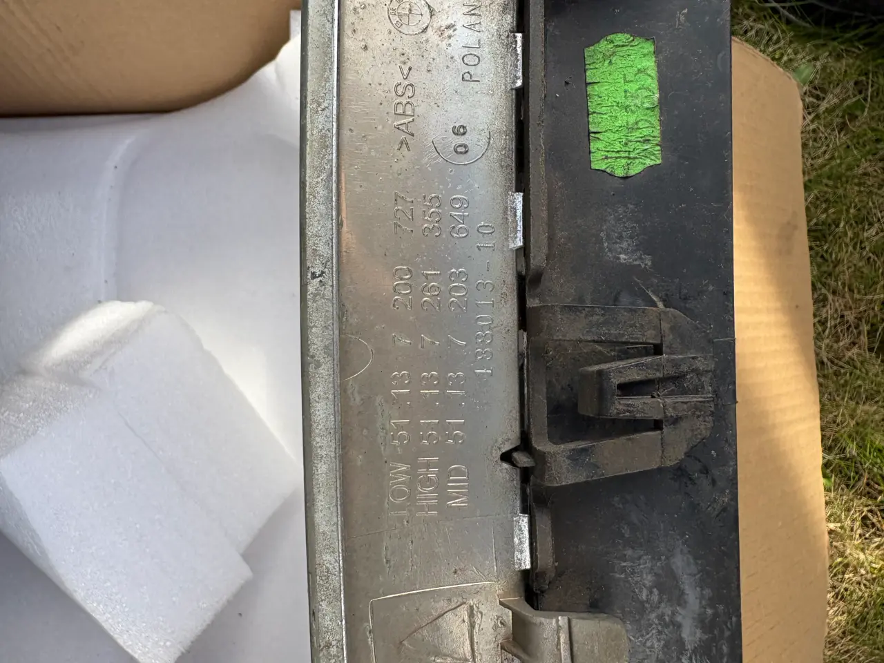 Billede 3 - BMW f-11 original frontgitter 
