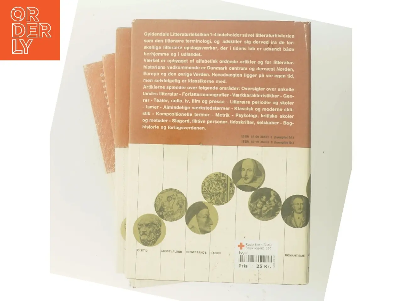 Billede 3 - Gyldendals Litteraturleksikon 1-4 af Gyldendal (Bog)