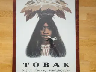 Litografi med Tobakspigen.
