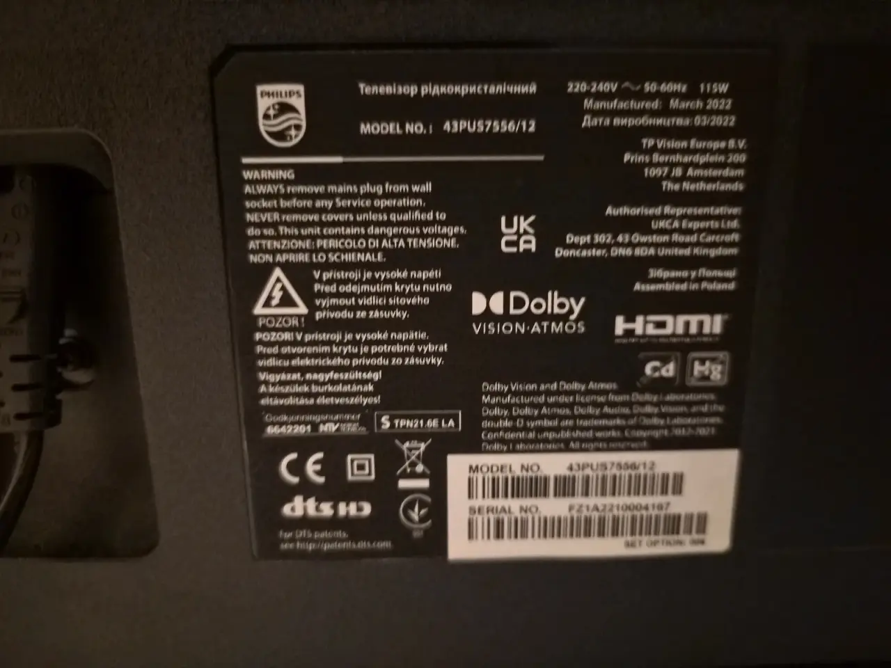 Billede 6 - 🌌43" Philips 4k Smart TV fra 2023