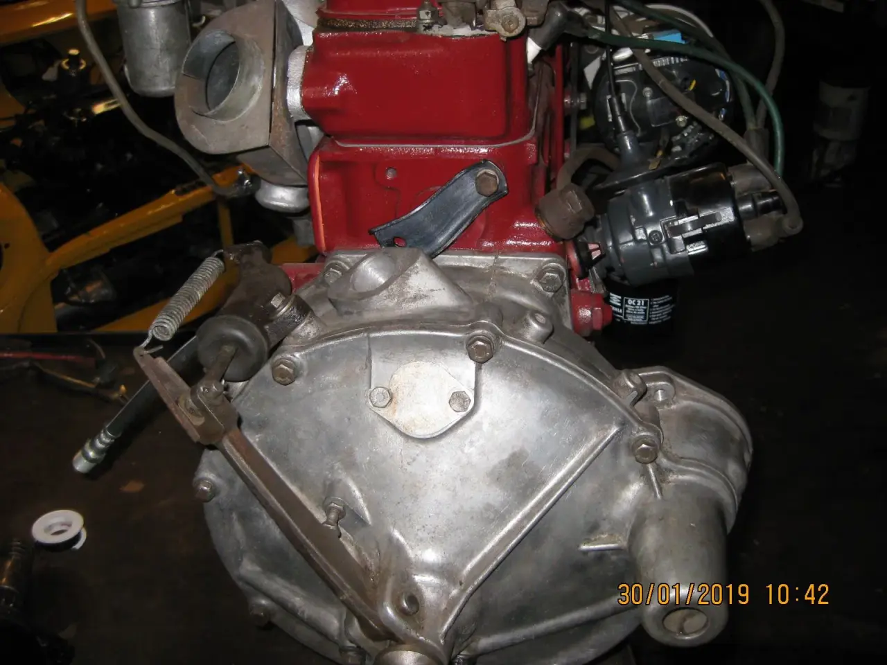 Billede 3 - Motor og gearkasse Morris Mini