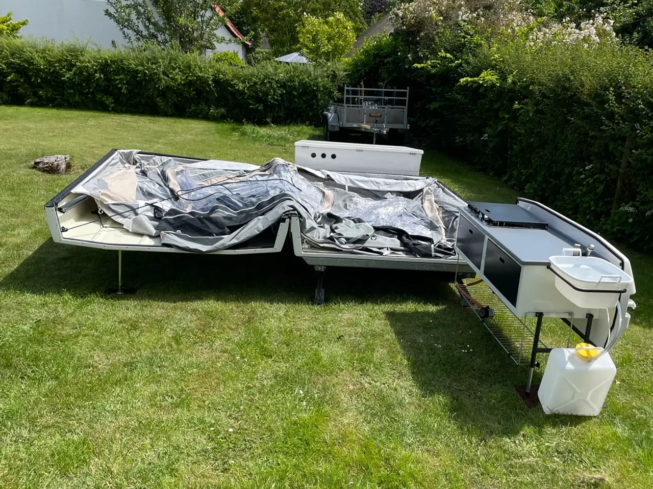 Billede 5 - Fin Camp-let med bremser.