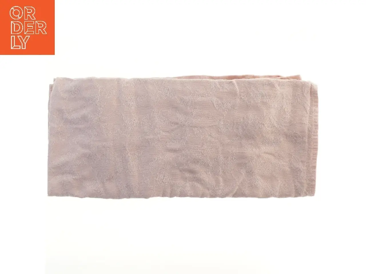 Billede 1 - Dekorativ lyserøød dug (str. 129x148 cm)