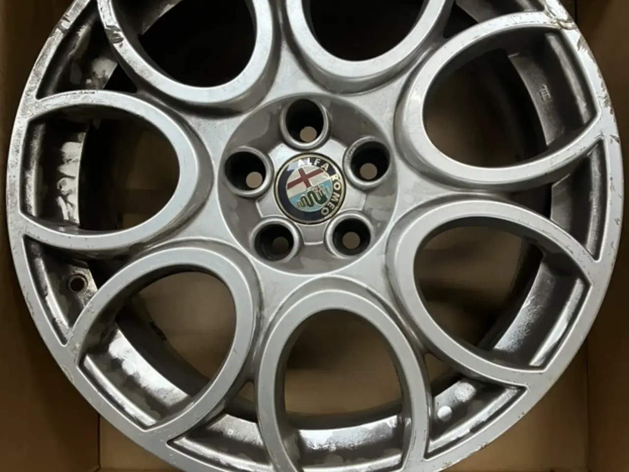 Billede 2 - Originale Alfa Romeo Giulietta 18” alu-fælge