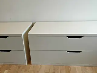 Hvide kommoder/TV møbel