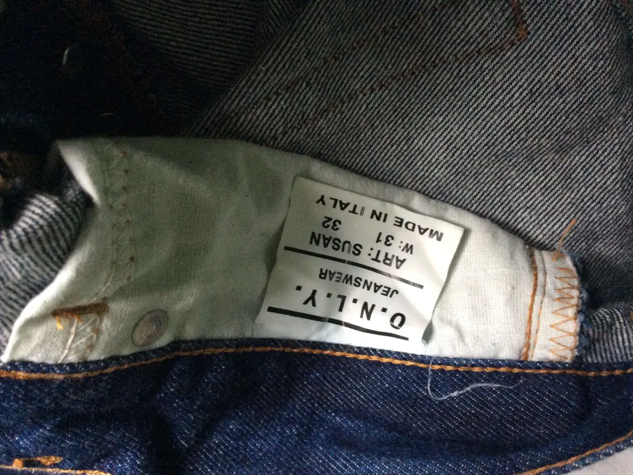 Billede 4 - Mørk blå Denim Jeans