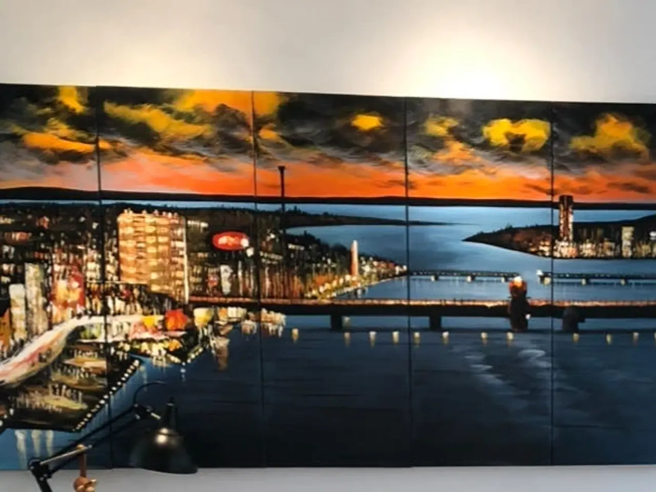 Billede 1 - Maleri af Aalborg