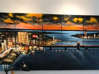 Maleri af Aalborg