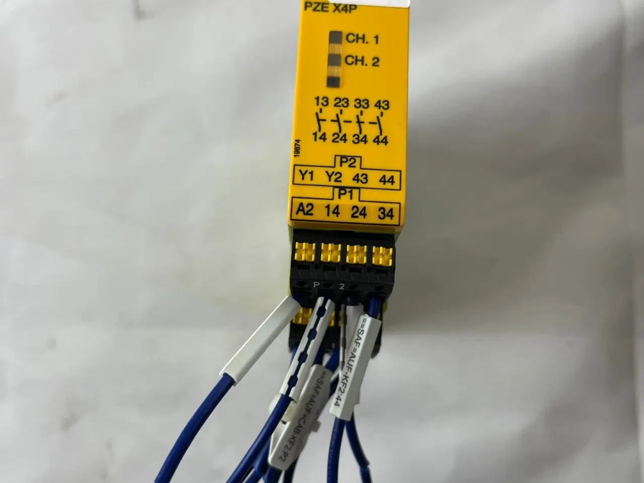 Billede 4 - Pilz 787585 PZE X4P sikkerhedsrelæ Contact 24VDC