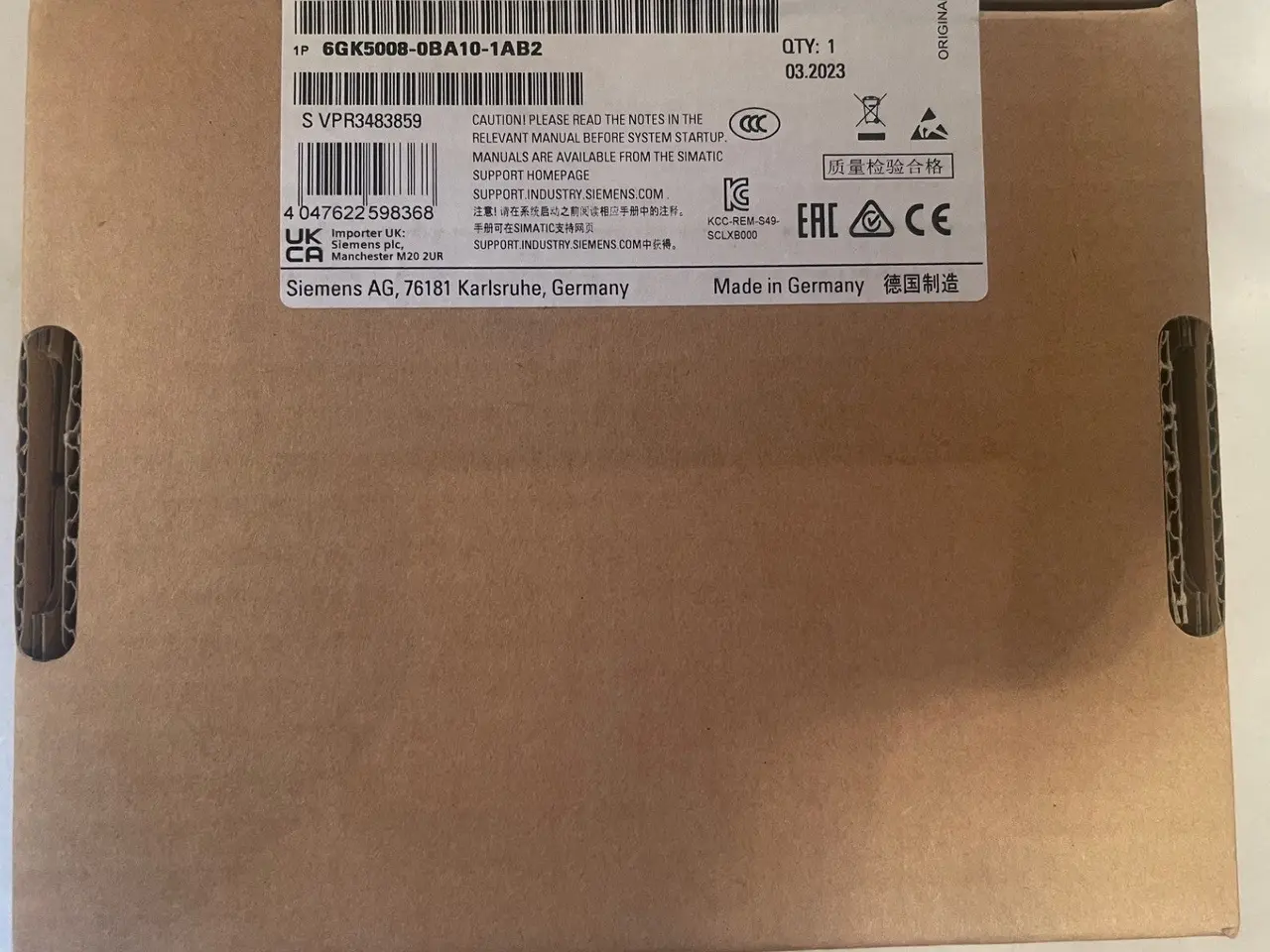 Billede 2 - Siemens SCALANCE XB008 6GK5008-0BA10-1AB2 Ethernet