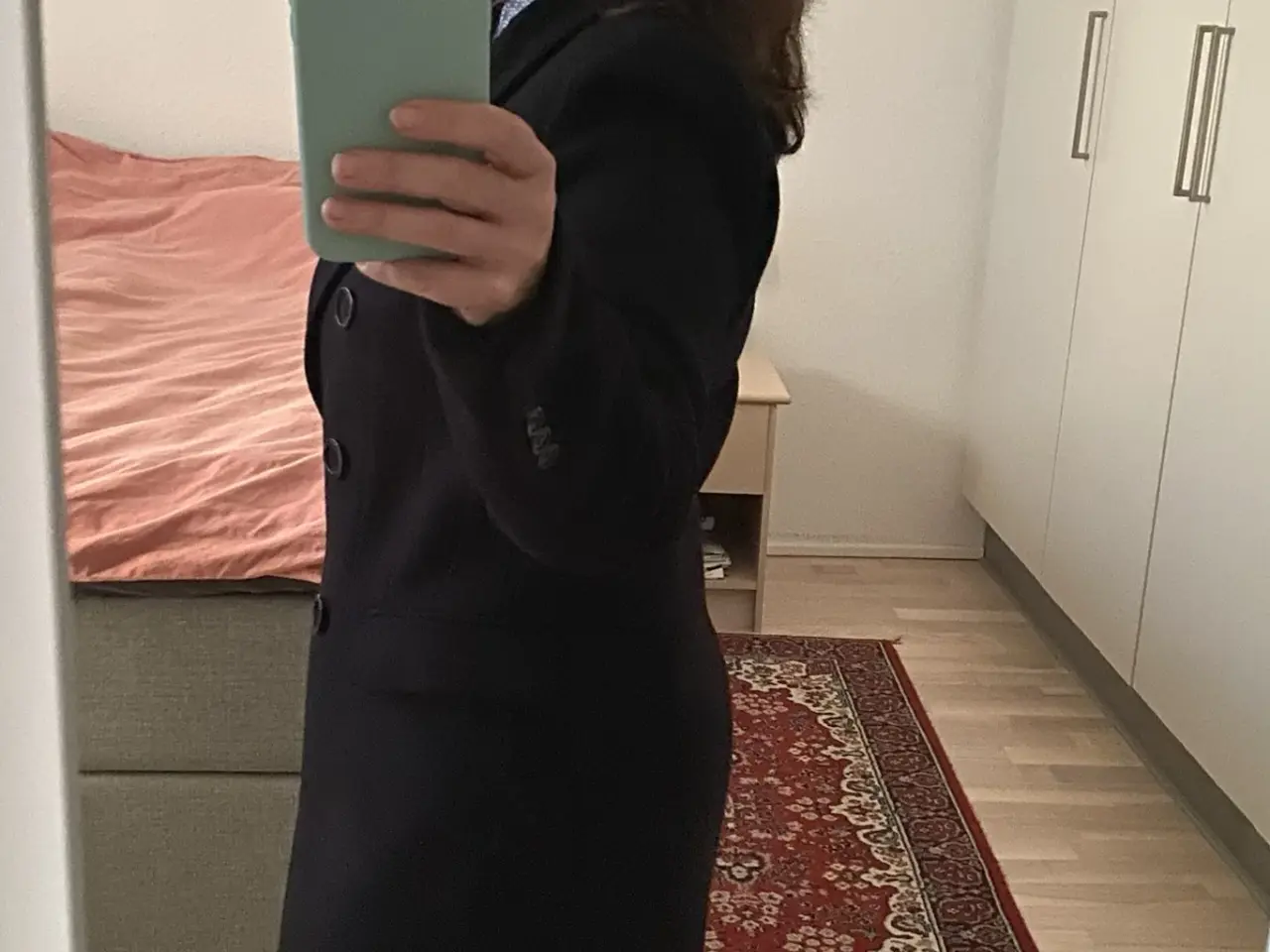 Billede 13 - Zara uld frakke i premium kvalitet lidt figursyet