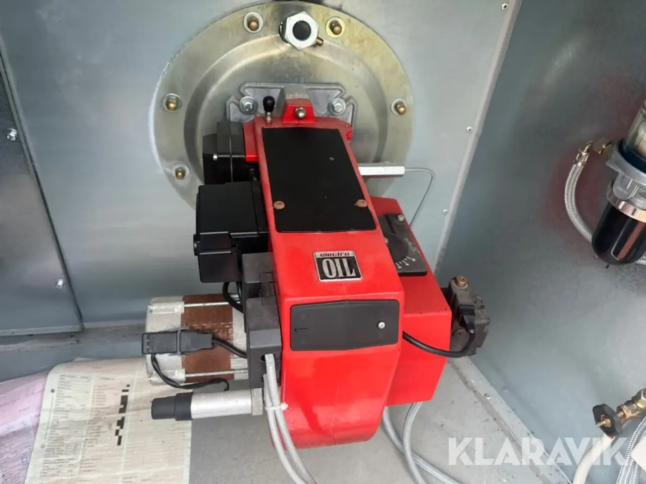 Billede 11 - Ventilationsanlæg med Diesel Fyr Davenka R8000O-D