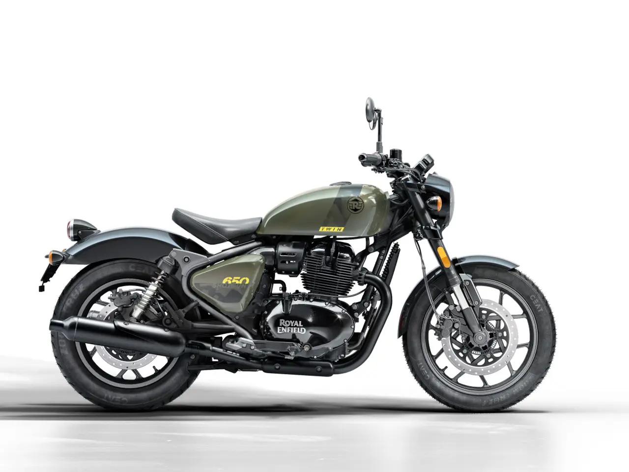 Billede 5 - Royal Enfield Shotgun 650 Sheet Metal Grey Bobber