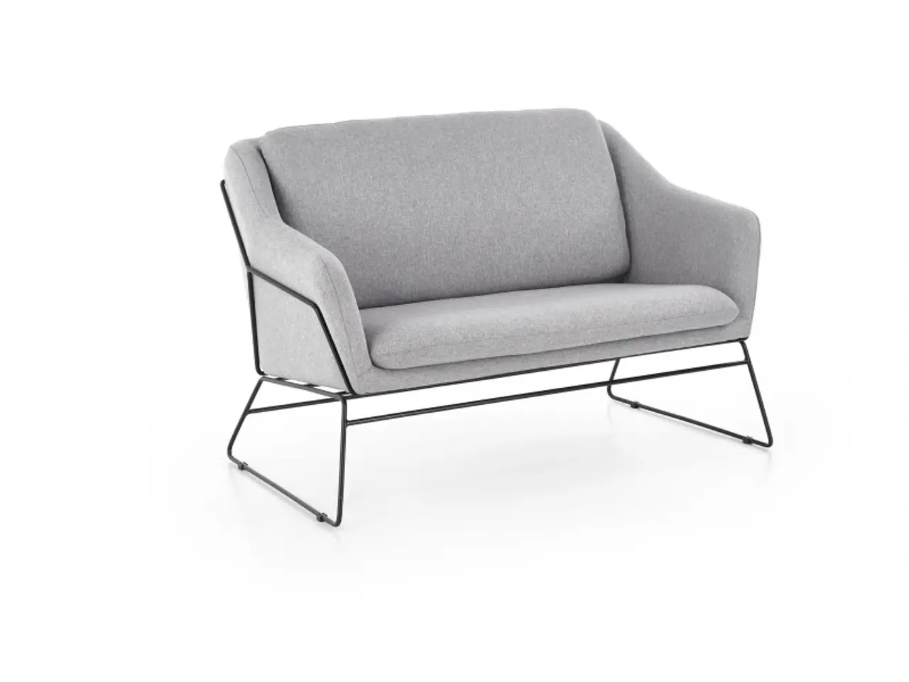 Billede 12 - SOFT 2 pers sofa - Lysegrå stof