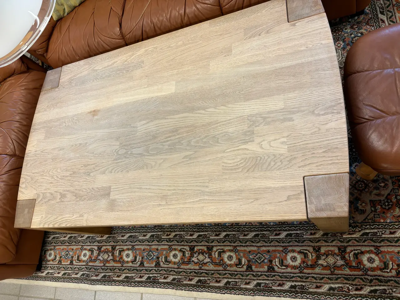 Billede 3 - Sofagruppe med bord i eg