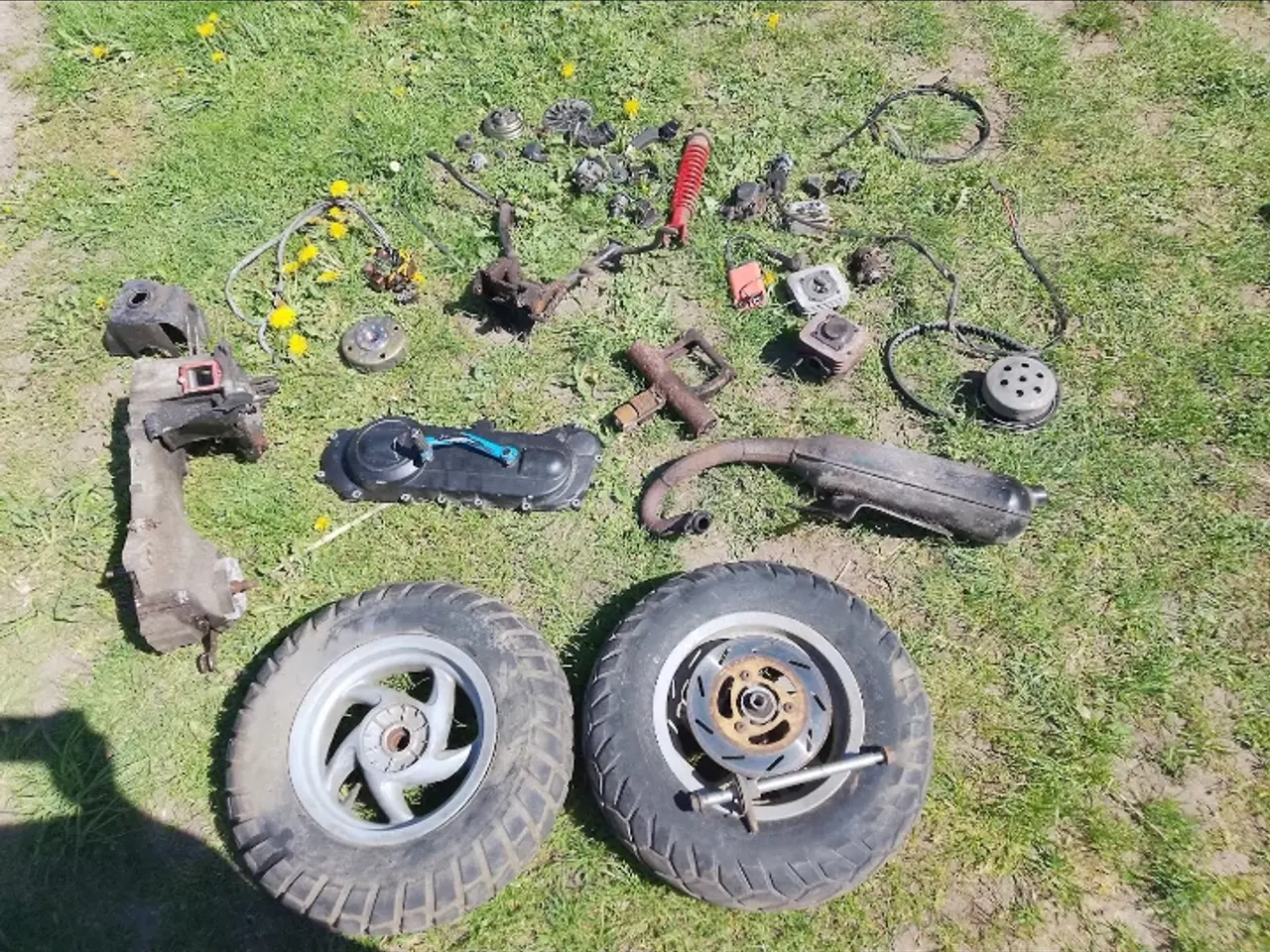 Billede 2 - Dele til gilera stalker sælges