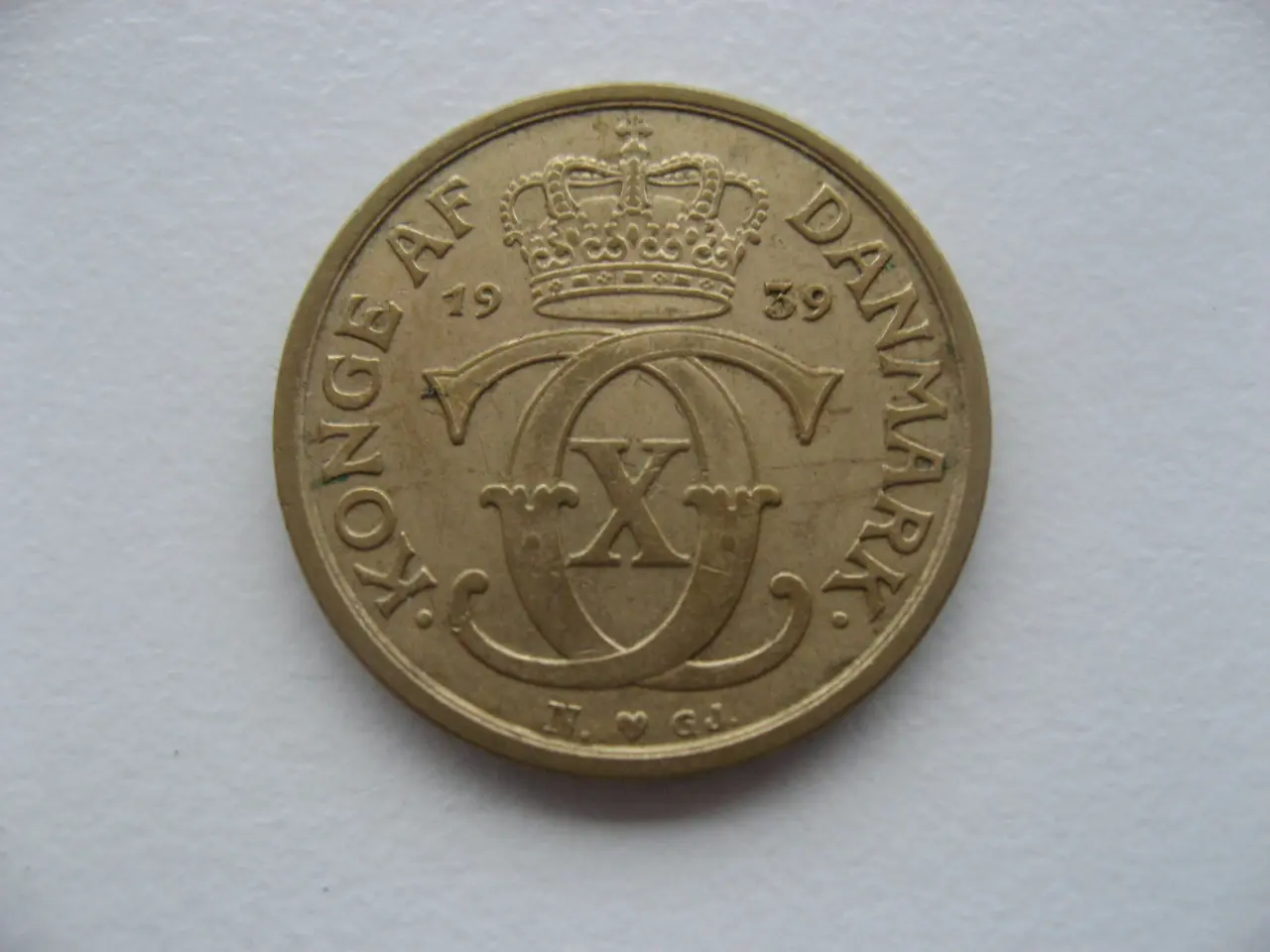 Billede 1 - Flot 1/2 kr 1939, Den rigtig svære