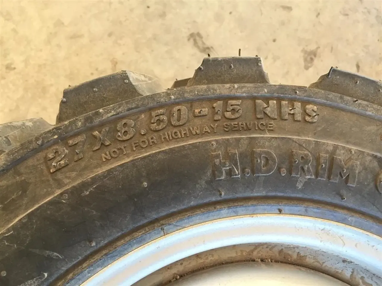 Billede 2 - Weidemann Alle modeller Hjul 27x8.50x15 Kpl.