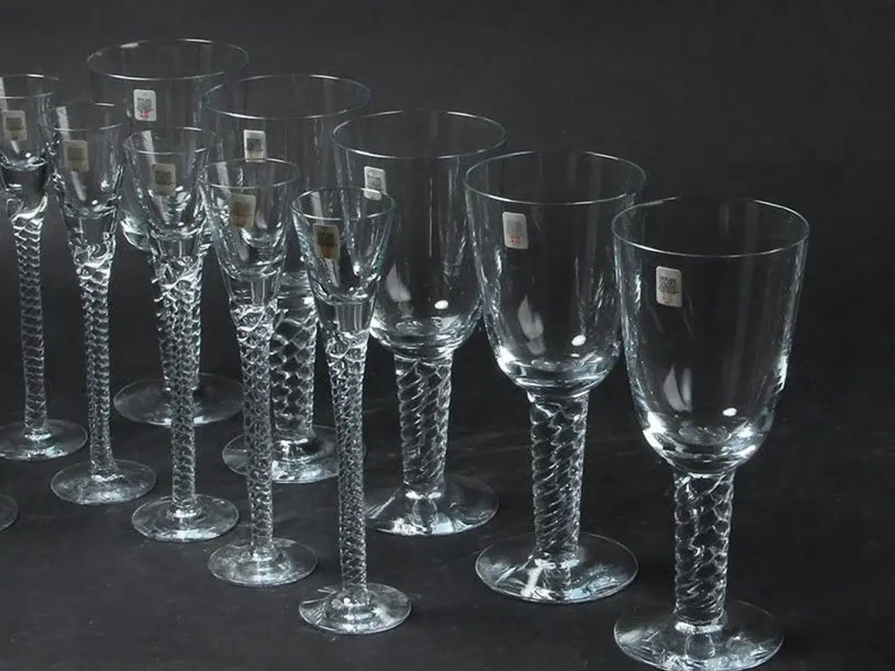 Billede 2 - Tvist øl- og snapseglas fra Holmegaard