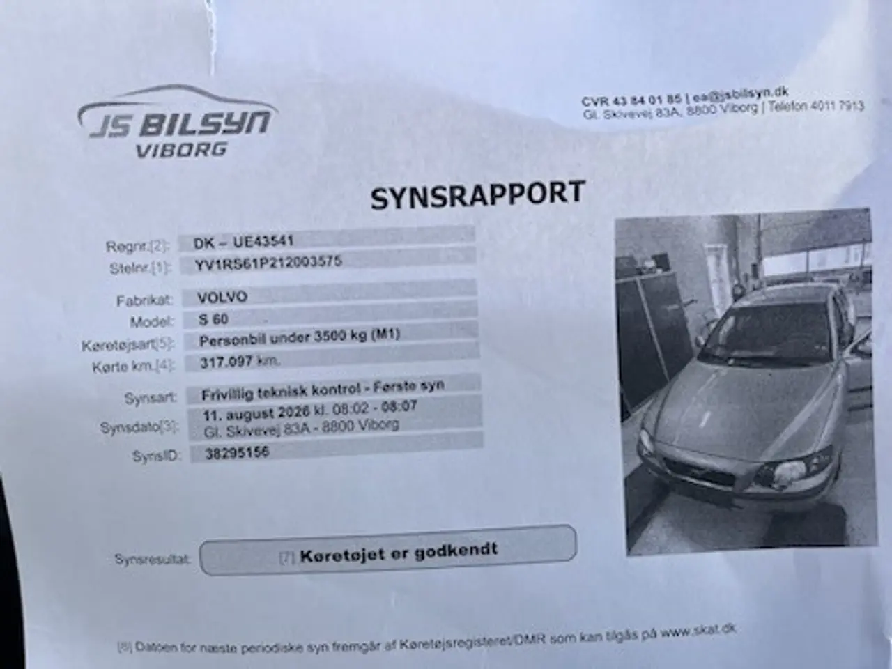 Billede 9 - Nysynet Volvo S60 2,4