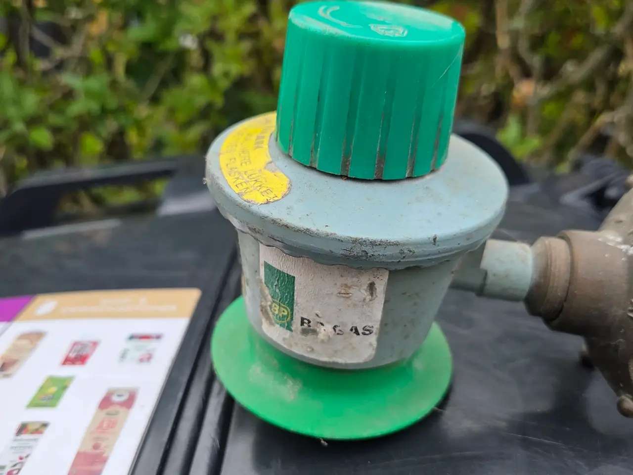Billede 4 - Ukrudtsbrænder, regulator, gasflaske, vogn