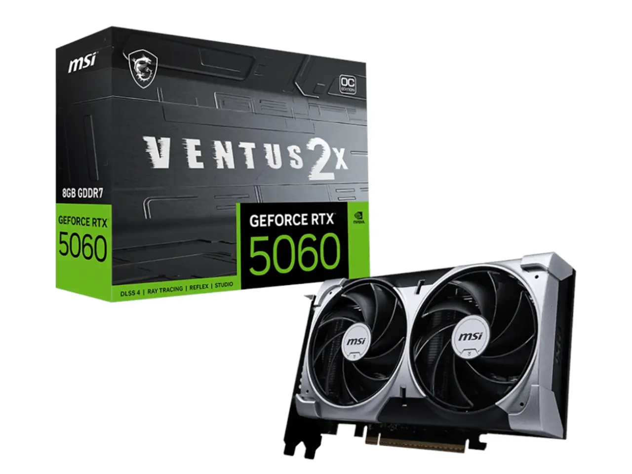 Billede 1 - ASUS Dual GeForce RTX 5060 8GB GDDR7 OC Edition 