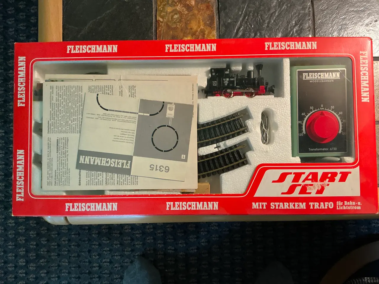 Billede 2 - Fleischman HO startset samt stationsset