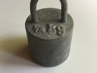 Gammelt jernlod, ½ kg