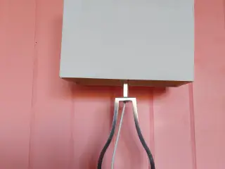 bordlampe metal stel