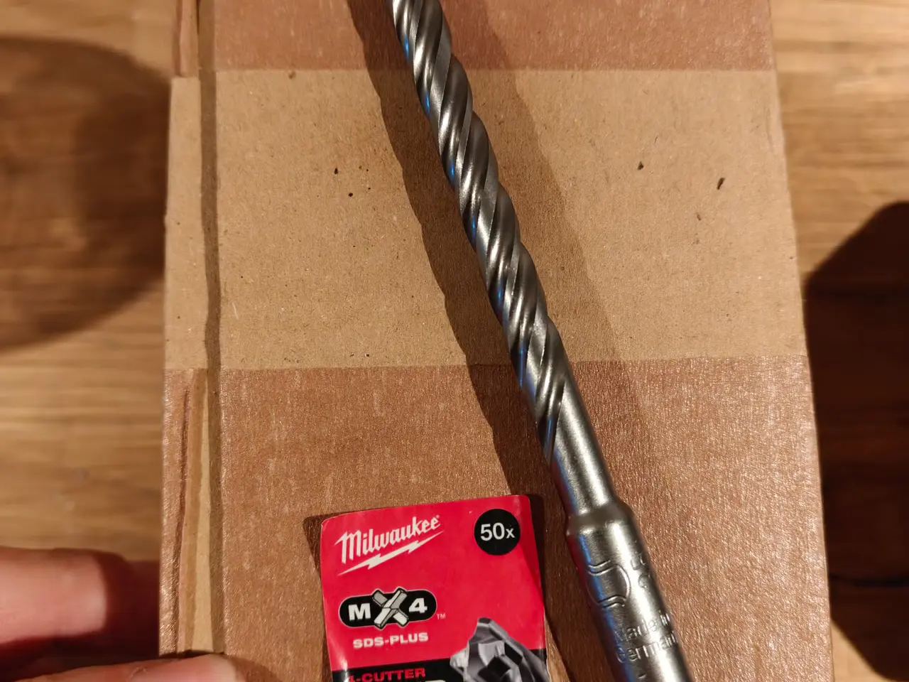 Billede 1 - Tilbehør Milwaukee 4 skær 8x165 mm MX4 SDS-plus