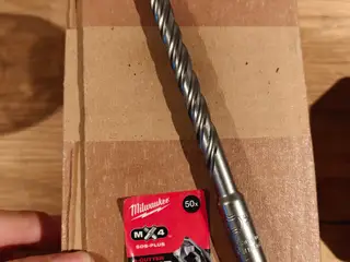 Tilbehør Milwaukee 4 skær 8x165 mm MX4 SDS-plus