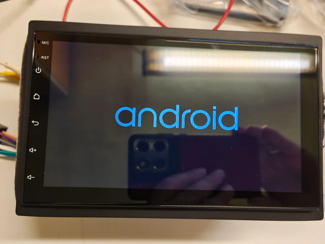 Billede 1 - 7" Android 13 Double Din Wireless CarPlay Radio