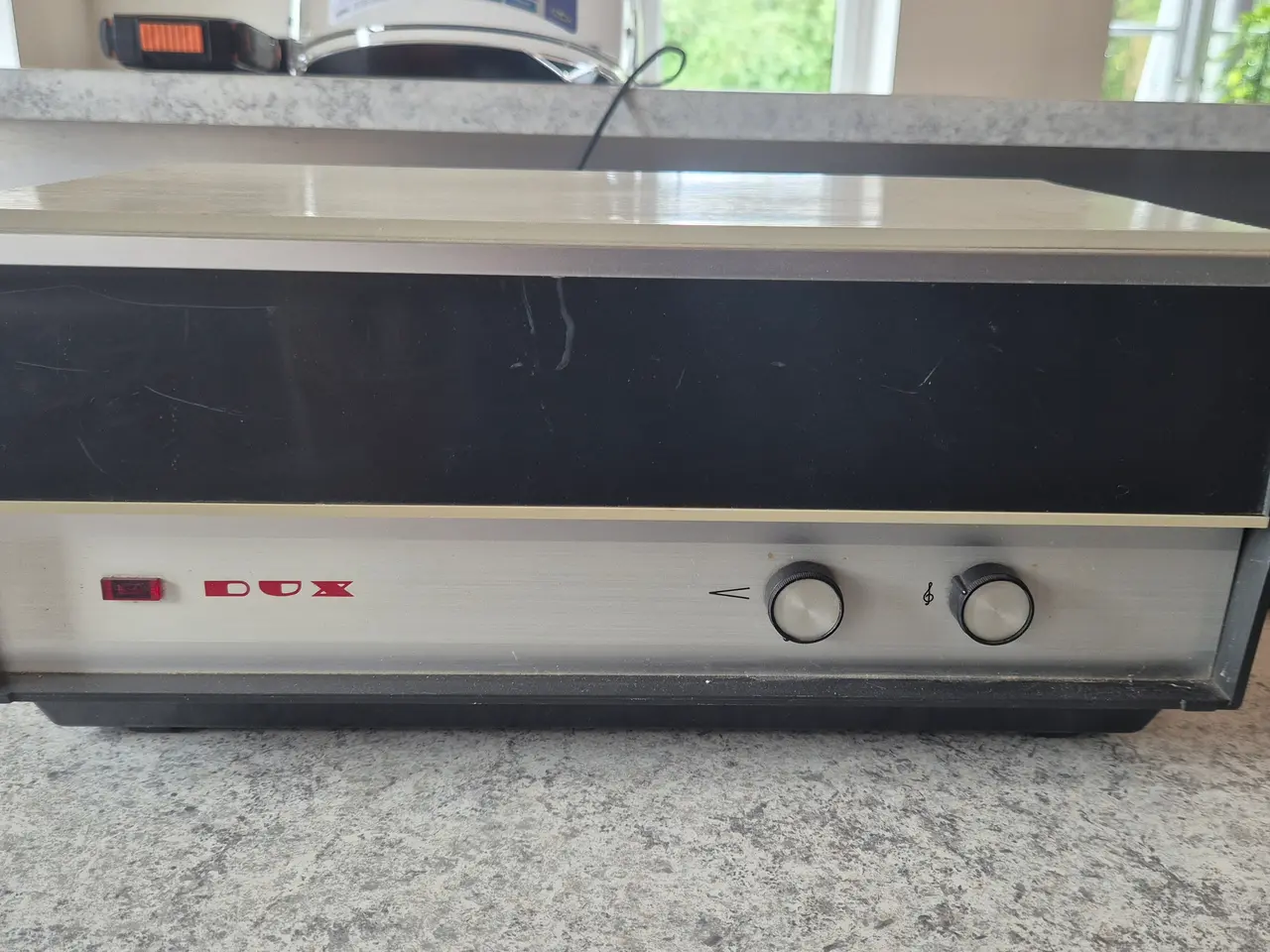 Billede 1 - Dux portabel pladespiller- stand ukendt