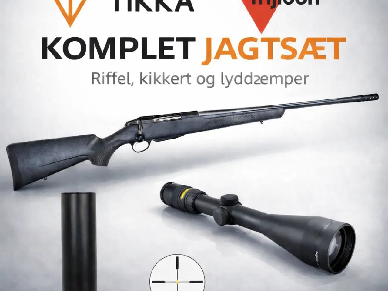 Billede 1 - Tikka T3X Rouchtec riffelpakke kal 3006-CA3399-3006