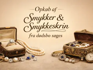Ældre smykker søges ( evt fra dødsbo) opkøber