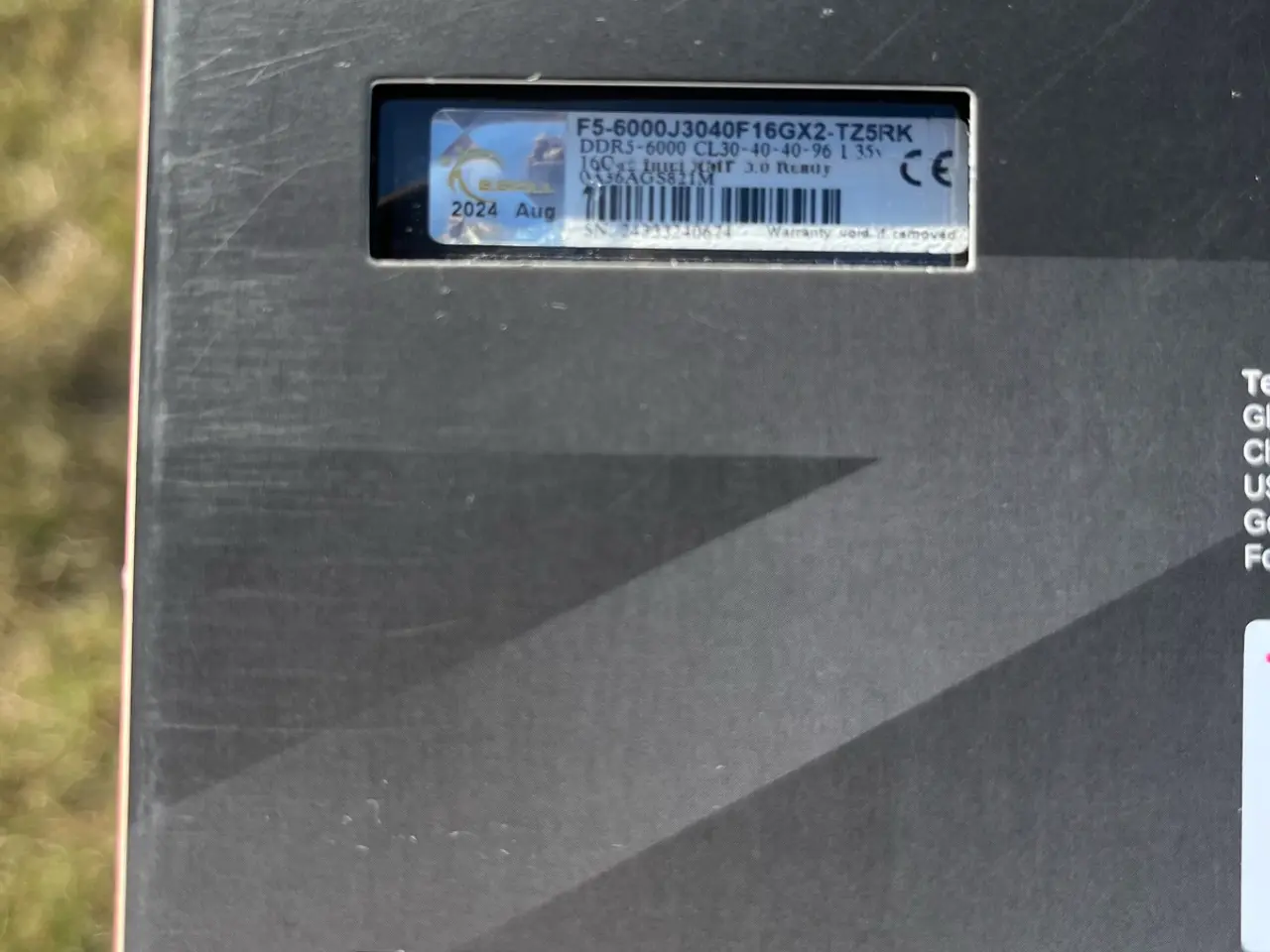 Billede 2 - 32 gb ram g skill 