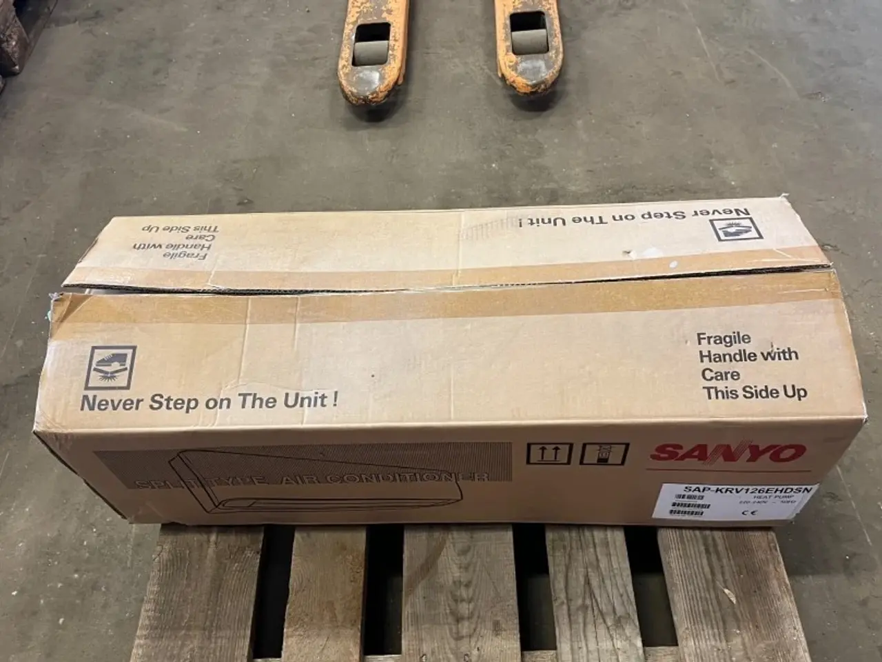 Billede 1 - Sanyo SAP-KRV126EHD Heat Pump 220-240V