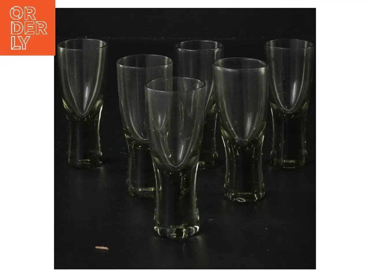 Billede 1 - Canada Smoke snapseglas (str. 6 stk Ø 3,5 cm længde 8,5 cm)