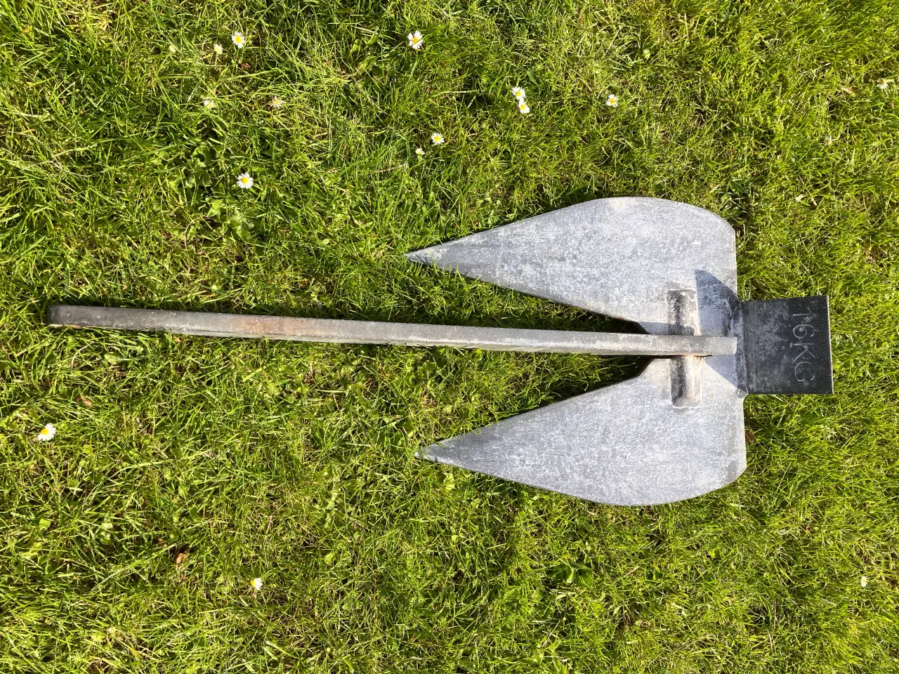 Billede 3 - 16 kg galvaniseret anker