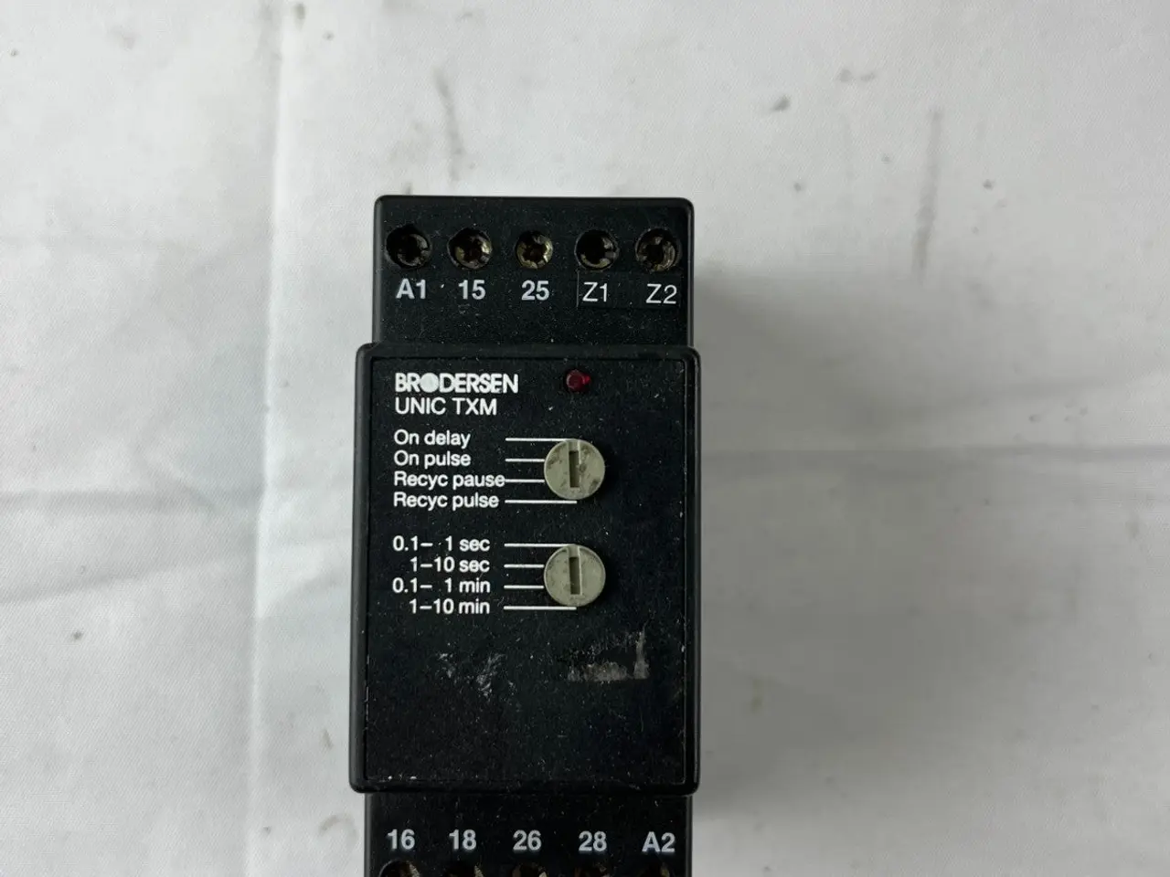 Billede 2 - Brodersen UNIC TXM Timer relæ modul 230V AC DIN