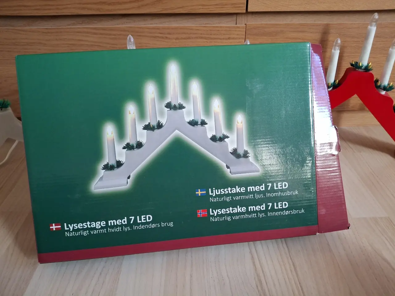 Billede 2 - Lysestage 7 lys