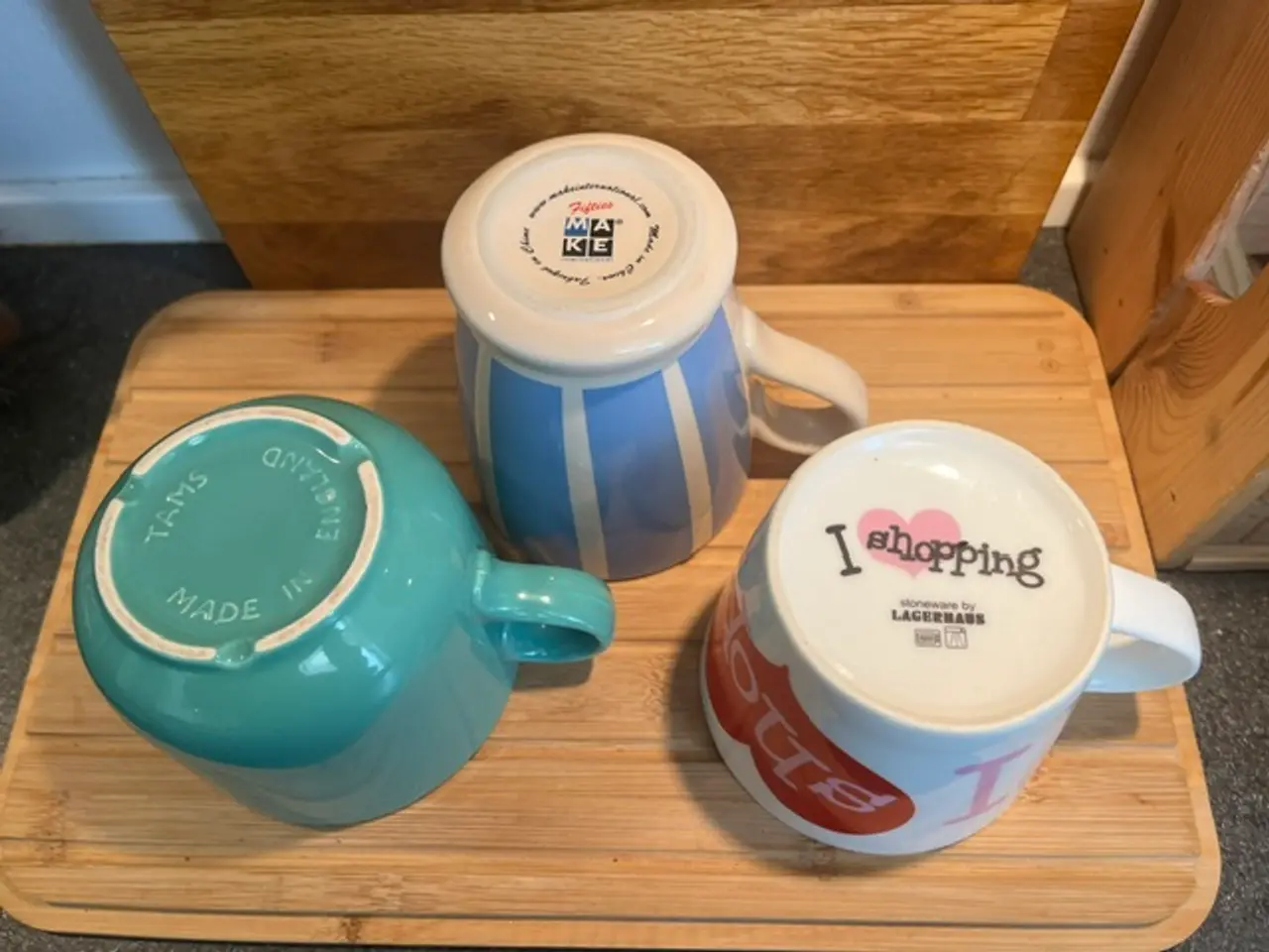 Billede 2 - 3 store skønne retro- og retro-inspirerede kopper