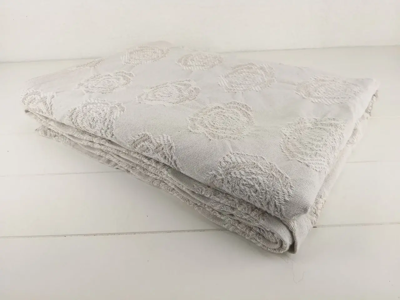 Billede 5 - Fin sengetæppe 200 x 210 cm