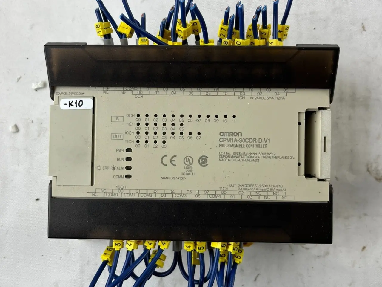 Billede 2 - Omron CPM1A-30CDR-D-V1 PLC Controller 24VDC 30 I/O